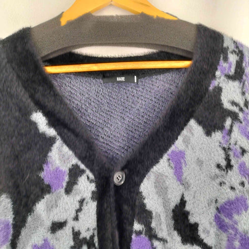 ハレ HARE アソートガラシャギーカーディガン メンズ M