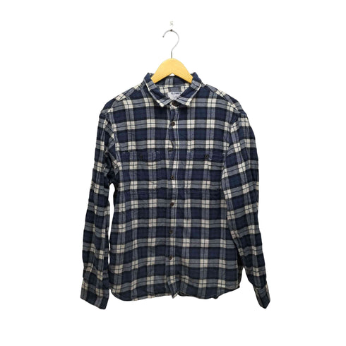 オールドネイビー OLD NAVY チェック ネルシャツ メンズ import:XL