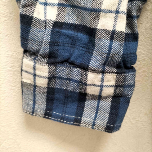 オールドネイビー OLD NAVY チェック ネルシャツ メンズ import:XL