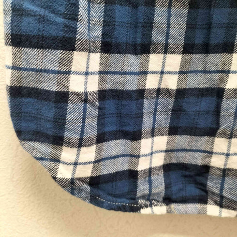 オールドネイビー OLD NAVY チェック ネルシャツ メンズ import:XL