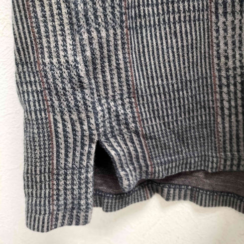 bogari studio グレンチェック L/S ポロシャツ メンズ XLT