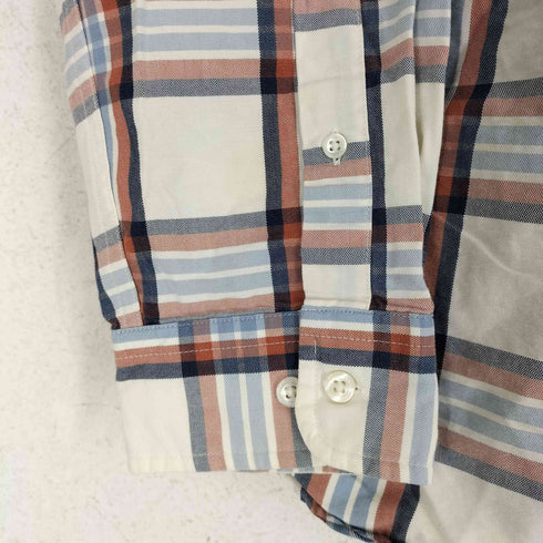 ランズエンド LANDS END チェック BDシャツ メンズ import:XL