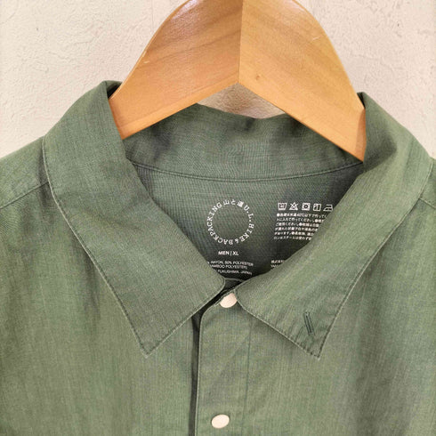 ヤマトミチ 山と道 U.L. HIKE & BACKPACKING Bamboo Short Sleeve Shirt メンズ JPN:XL