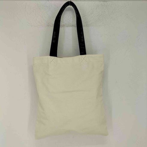 イヴサンローラン Yves Saint Laurent ロゴ刺繍 キャンバス トートバッグ レディース