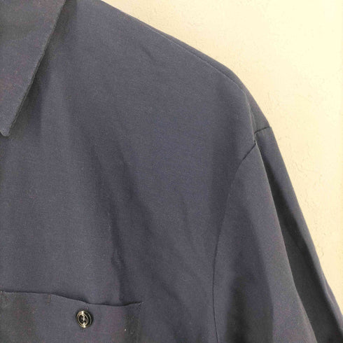 レッドキャップ RED KAP 半袖 ワークシャツ メンズ import:XL