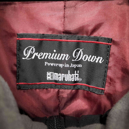 Maruhati premium down レイヤードダウンジャケット メンズ 3L
