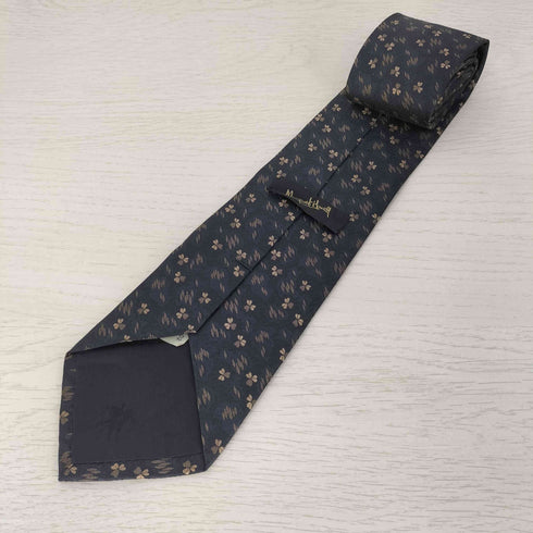 マーガレットハウエル MARGARET HOWELL 00s OLD 花柄 シルク100% ネクタイ メンズ
