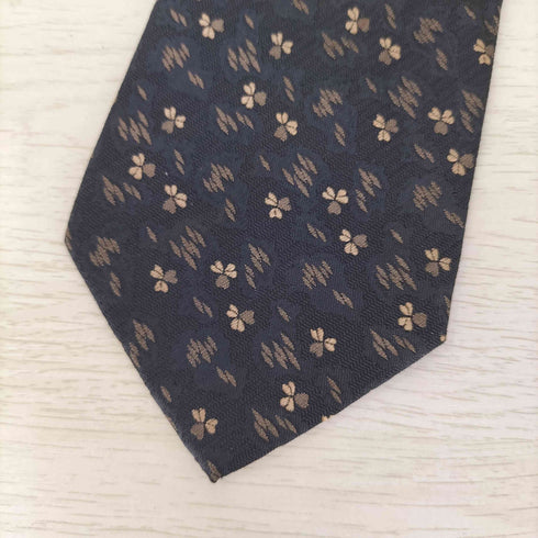 マーガレットハウエル MARGARET HOWELL 00s OLD 花柄 シルク100% ネクタイ メンズ