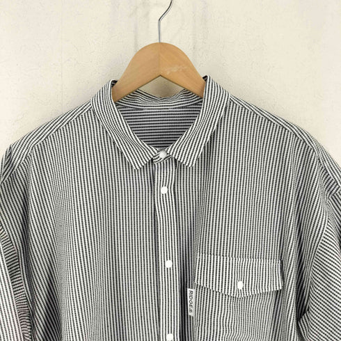 リッジマウンテンギア RIDGE MOUNTAIN GEAR Basic Short Sleeve Shirt Stripe メンズ import:XL