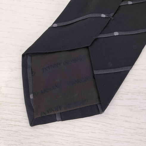 ジョルジオアルマーニ Giorgio Armani ドット シルク100% ネクタイ メンズ