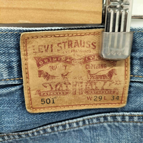 リーバイス Levis 501 ボタン裏4459 インディゴ ボタンフライ デニム メンズ W29/L34