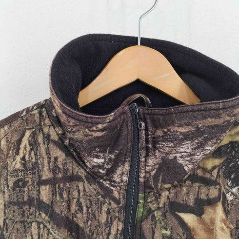 カベラス Cabelas 90-2000s リアルツリーカモ 裏地フリース ジャケット メンズ import:L