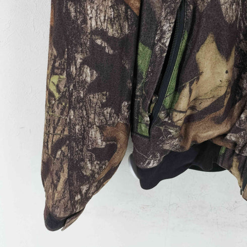 カベラス Cabelas 90-2000s リアルツリーカモ 裏地フリース ジャケット メンズ import:L