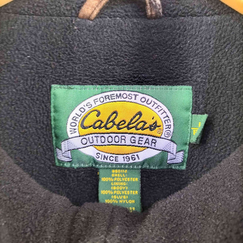 カベラス Cabelas 90-2000s リアルツリーカモ 裏地フリース ジャケット メンズ import:L