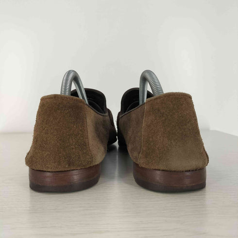 ランバンコレクション LANVIN COLLECTION スエード コインローファー メンズ JPN:25.5