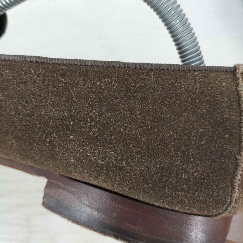 ランバンコレクション LANVIN COLLECTION スエード コインローファー メンズ JPN:25.5