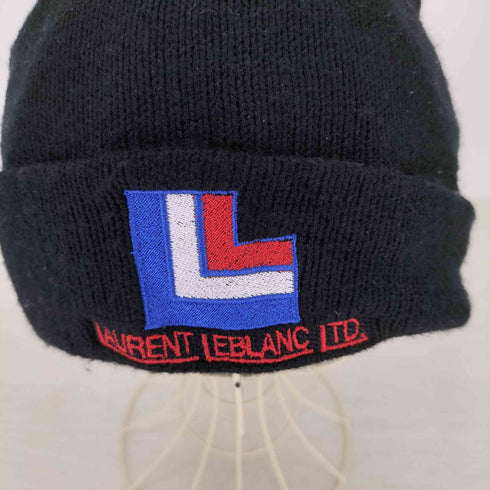 ロゴ刺繍ニットビーニー メンズ