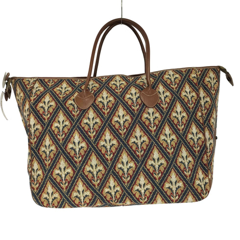 ローラアシュレイ LAURA ASHLEY ゴブラン織り 総柄 ビッグトートバッグ バッグインバッグ レディース