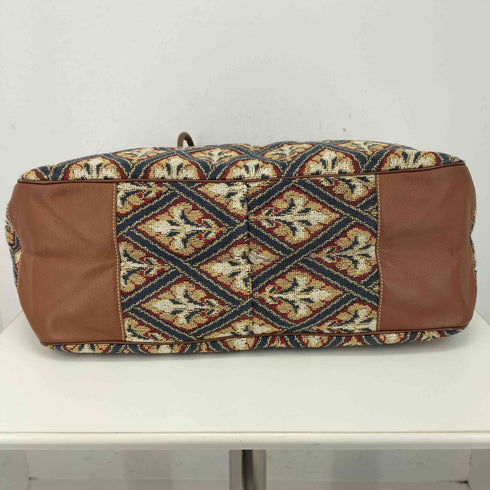 ローラアシュレイ LAURA ASHLEY ゴブラン織り 総柄 ビッグトートバッグ バッグインバッグ レディース