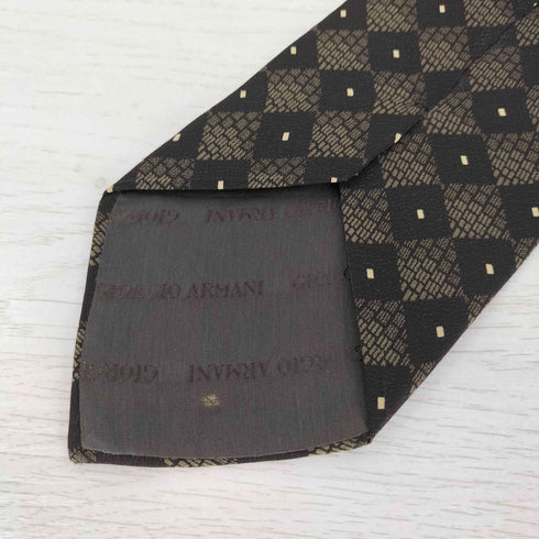 アルマーニコレツィオーニ ARMANI COLLEZIONI マルチパターン シルク100% ネクタイ メンズ