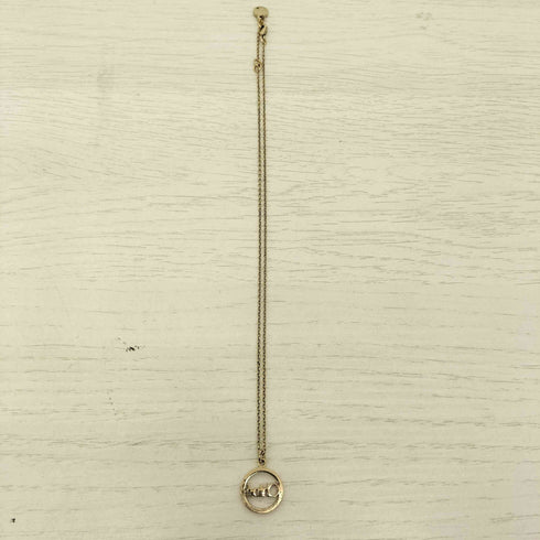 クロエ Chloe ストーン付き ロゴ ネックレス レディース