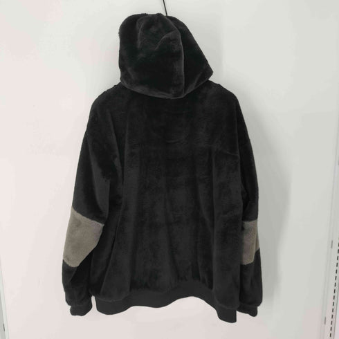 レイジブルー RAGEBLUE スムースフェイクファー/フードブルゾン メンズ JPN:L