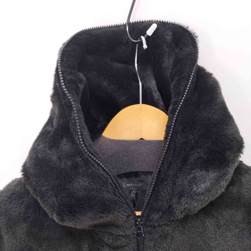 レイジブルー RAGEBLUE スムースフェイクファー/フードブルゾン メンズ JPN:L