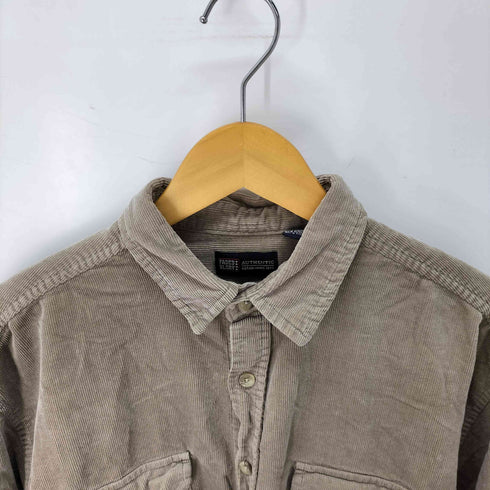フェイデッドグローリー FADED GLORY 両胸フラップ コーデュロイ レギュラーカラーシャツ メンズ import:L