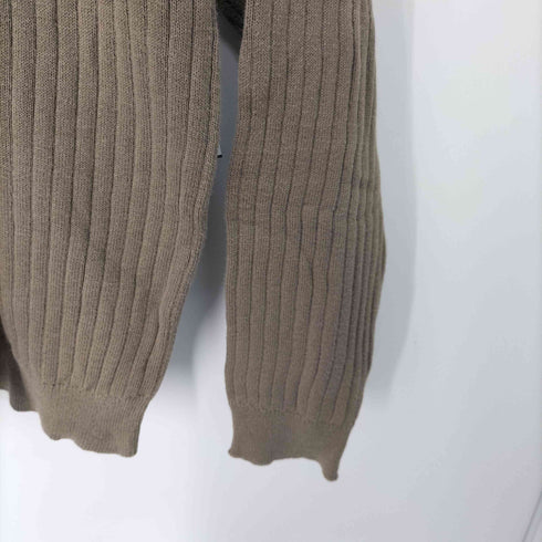 ヴァンヒューゼン VAN HEUSEN ケーブル リブ クルーネックニット メンズ import:L