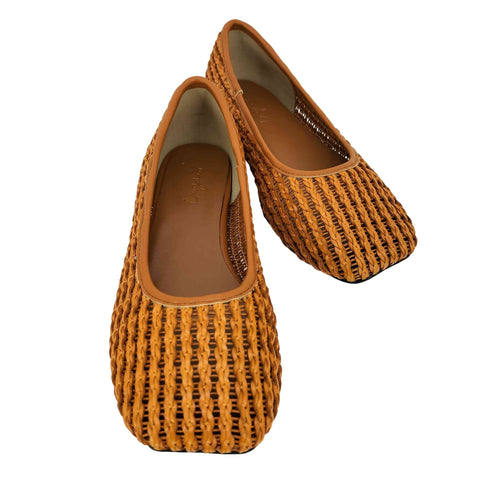 アングリッド Ungrid 透かし編みフラットシューズ レディース JPN:S