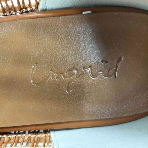 アングリッド Ungrid 透かし編みフラットシューズ レディース JPN:S