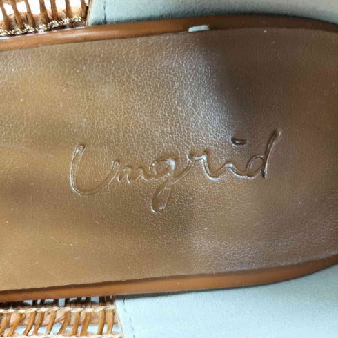 アングリッド Ungrid 透かし編みフラットシューズ レディース JPN:S