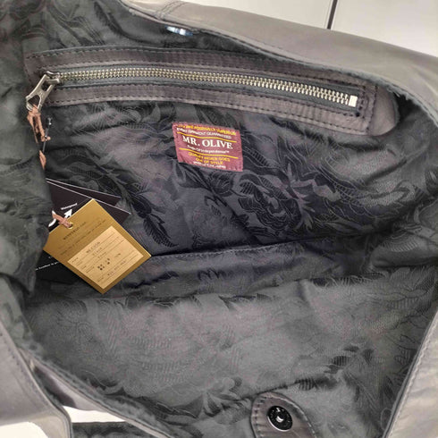 ミスターオリーブ MR.OLIVE IMPERMA-LEATHER ECO TOTE ライトレザー エコトートバッグ メンズ