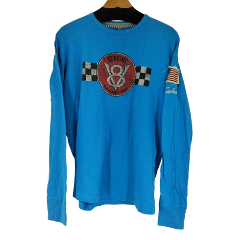 Warson Motors 両面プリント L/S Tシャツ メンズ