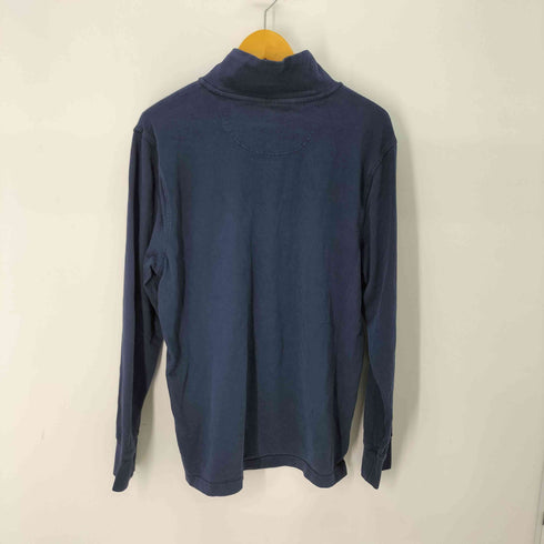 ブルックスブラザーズ BROOKS BROTHERS ロゴ刺繍 ハーフジップスウェット メンズ import:L