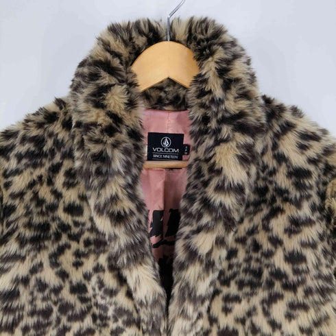 ヴォルコム VOLCOM レオパード ファージャケット レディース 10