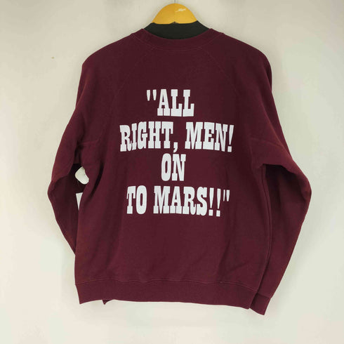 ピーナッツ PEANUTS 両面プリントラグランスウェット メンズ JPN:M