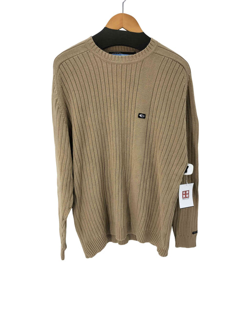 point zero リブ クルーネックニット メンズ import:L