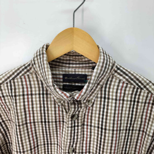 weatherred casuals チェック BDシャツ メンズ import:XL