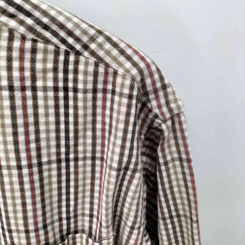 weatherred casuals チェック BDシャツ メンズ import:XL