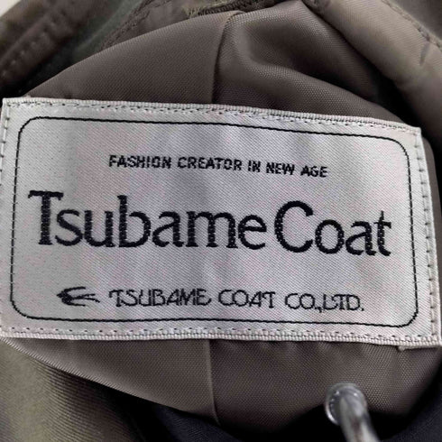 Tsubame Coat ライナー付き 玉虫ステンカラーコート レディース