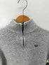 チャップス CHAPS メランジ ハーフジップ ニット メンズ import:XL