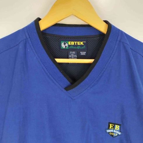エディーバウアー Eddie Bauer 90S EBTEK Vネック ピステ プルオーバー メンズ import:M