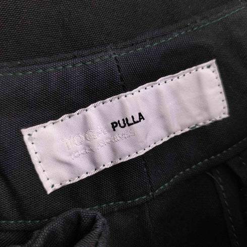 トーガプルラ TOGA PULLA 20SS Canvas cotton pants キャンバスコットンパンツ レディース JPN:36