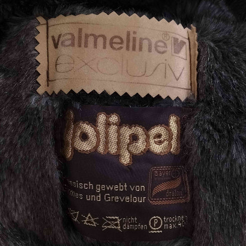 valmeline ファーライナー トグル ロングコート レディース