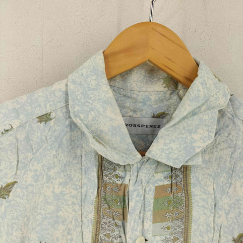 ROSSPEREZ イタリア製 レーヨンアロハシャツ メンズ import:L