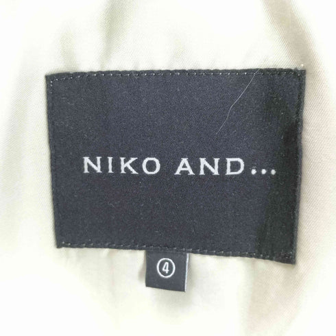 ニコアンド niko and... ミリタリーコンバットジャケット メンズ 4