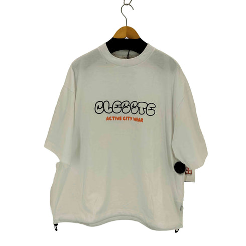 CLESSTE BUBBLE LOGO PRINT MASSIVE T-SHIRT WITH DRAWSTRINGS メンズ FREE