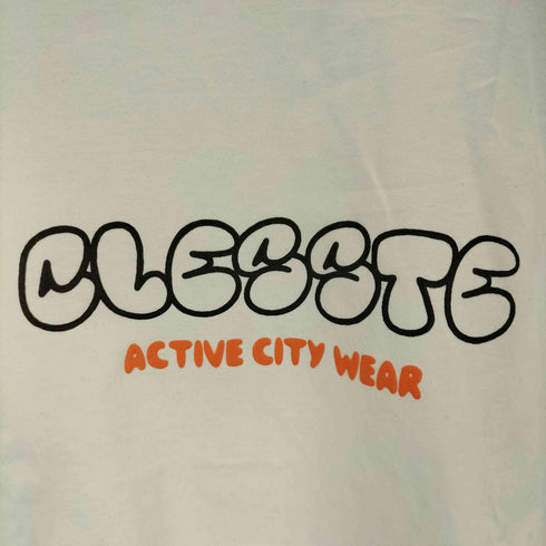 CLESSTE BUBBLE LOGO PRINT MASSIVE T-SHIRT WITH DRAWSTRINGS メンズ FREE