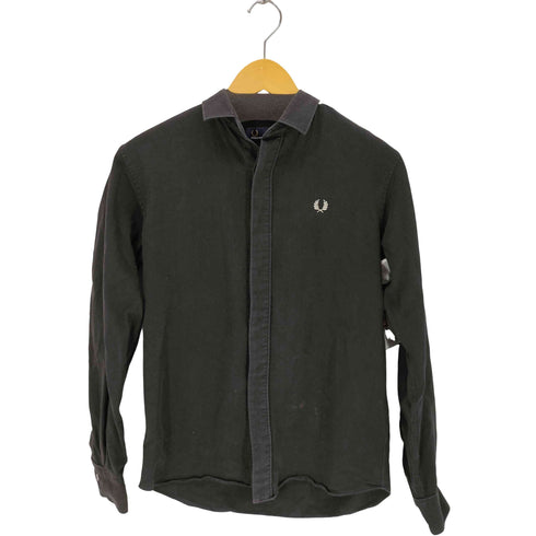 フレッドペリー FRED PERRY 刺繍比翼 L/S シャツ メンズ JPN:M